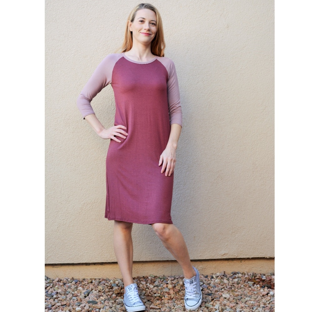 LAST CHANCE - NWT Baseball Tee Dress